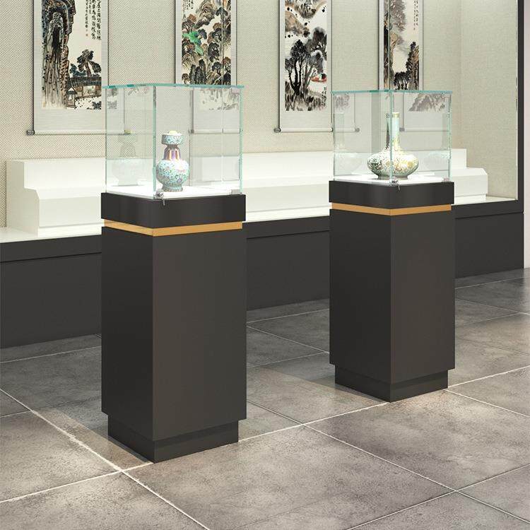 木质珠宝首饰玉器陶瓷展示柜玻璃柜台博物馆文物展览收纳