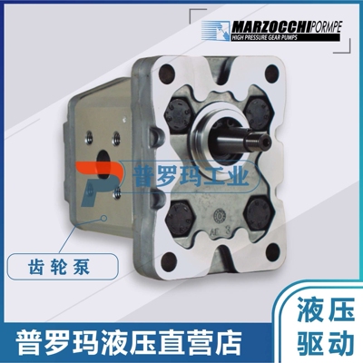 MARZOCCHI齿轮泵GHP2A-D-16-FG 9 10 12 13 20 22 25 30 37 40 50