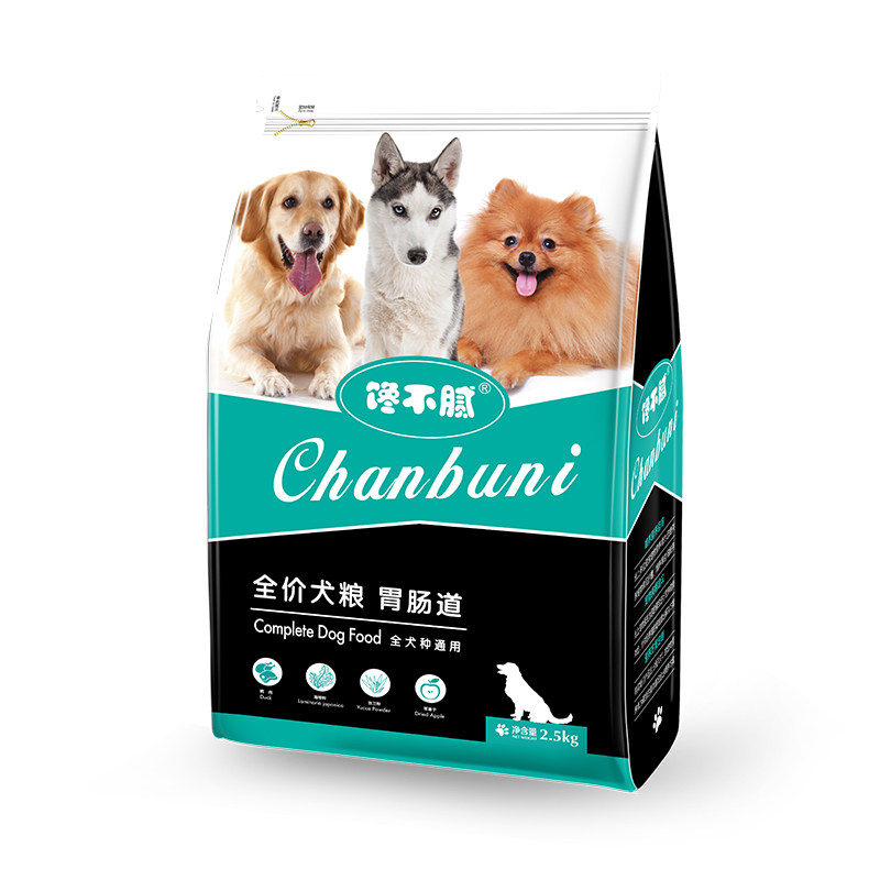 馋不腻无谷益生菌狗粮通用型成犬幼犬比熊博美吉娃娃小型犬6包