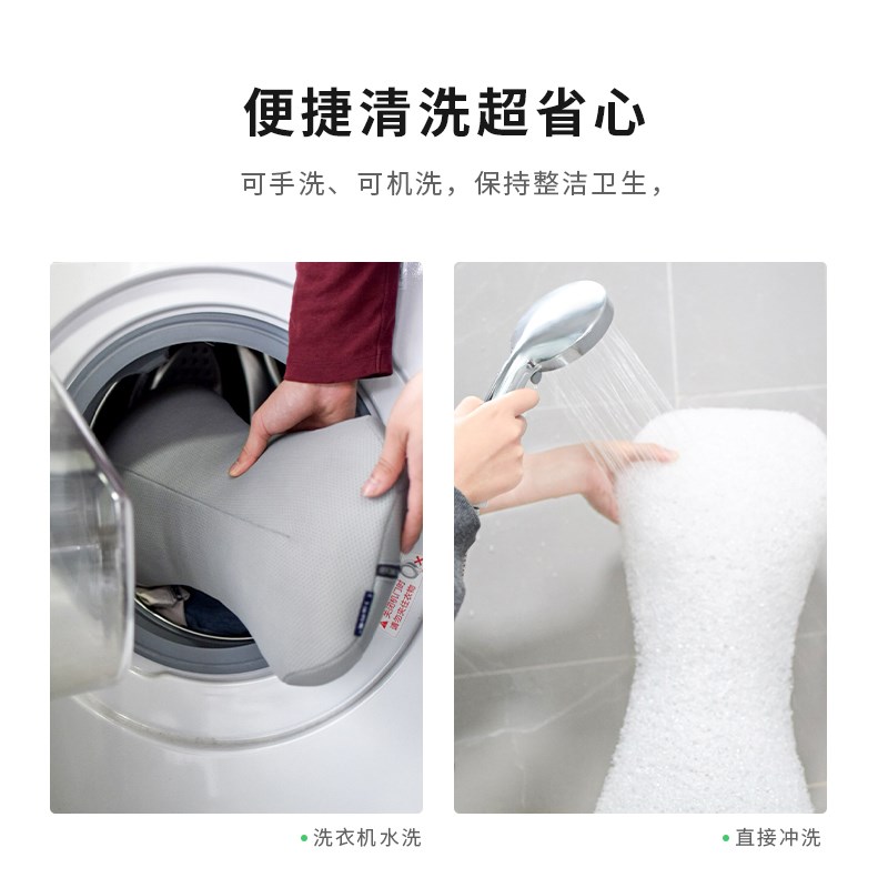 造物集睡眠腰椎垫空气纤维床上孕妇睡觉护腰腰垫