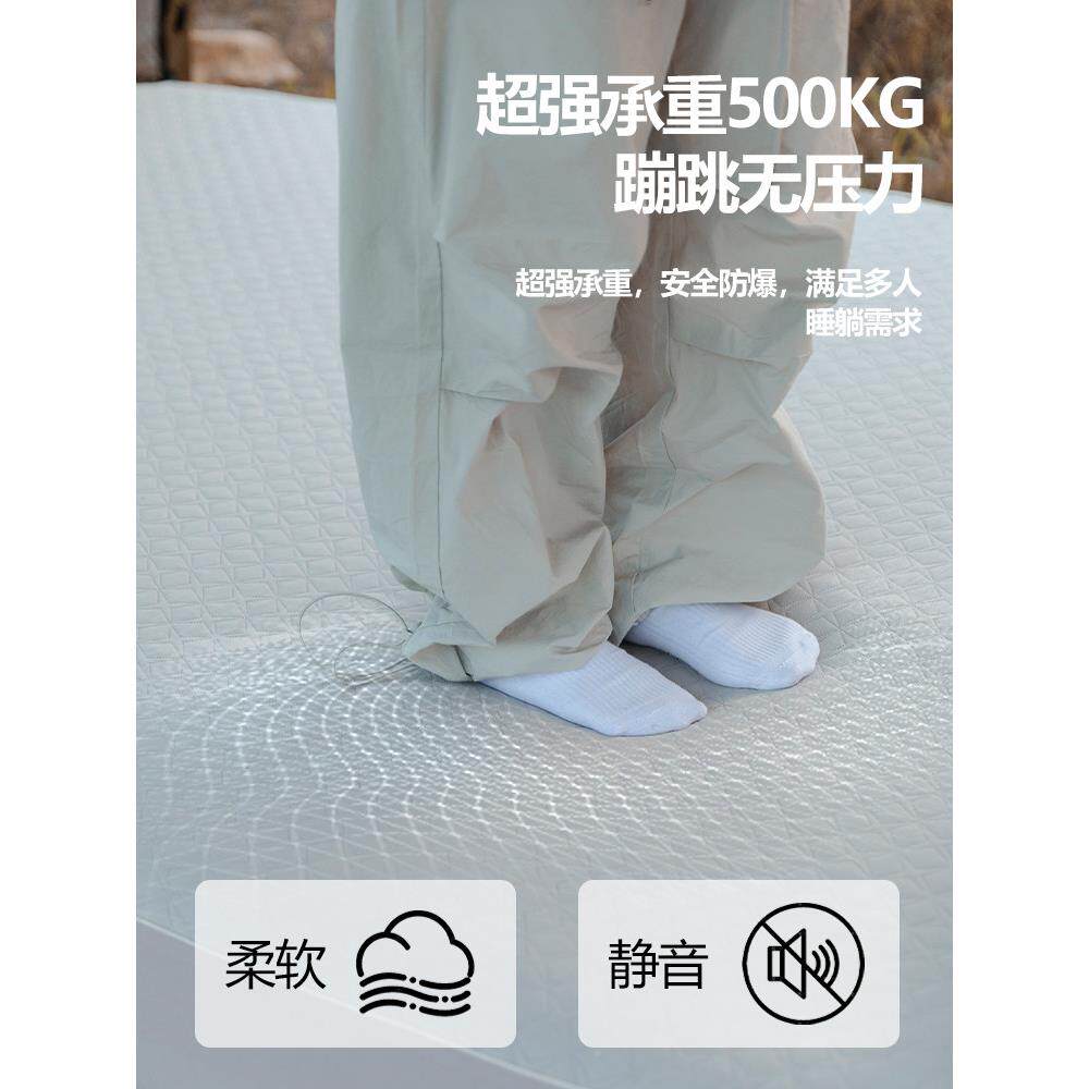 山客力丝云床拉丝露床垫帐篷弹户外营式地HDR家庭加厚自动板气垫