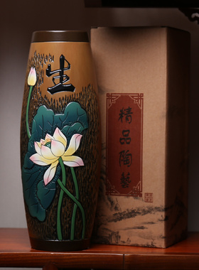 新中式陶瓷博古架摆件电视柜酒柜家庭入户进门玄关旺运装饰工艺品