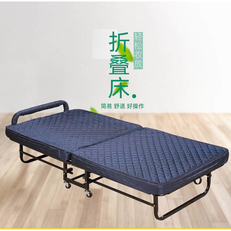 店加床酒宾馆客房专用加午床折叠床单人床休床午海绵垫折睡床可移