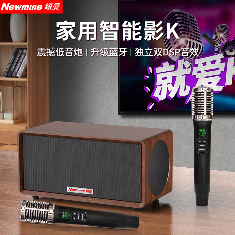 纽曼KK01家用KTV音响一体机
