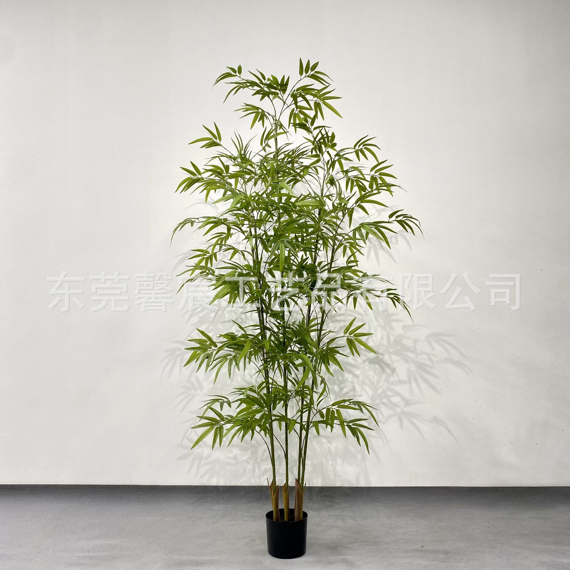 新中式禅意可拆装仿真竹盆栽
