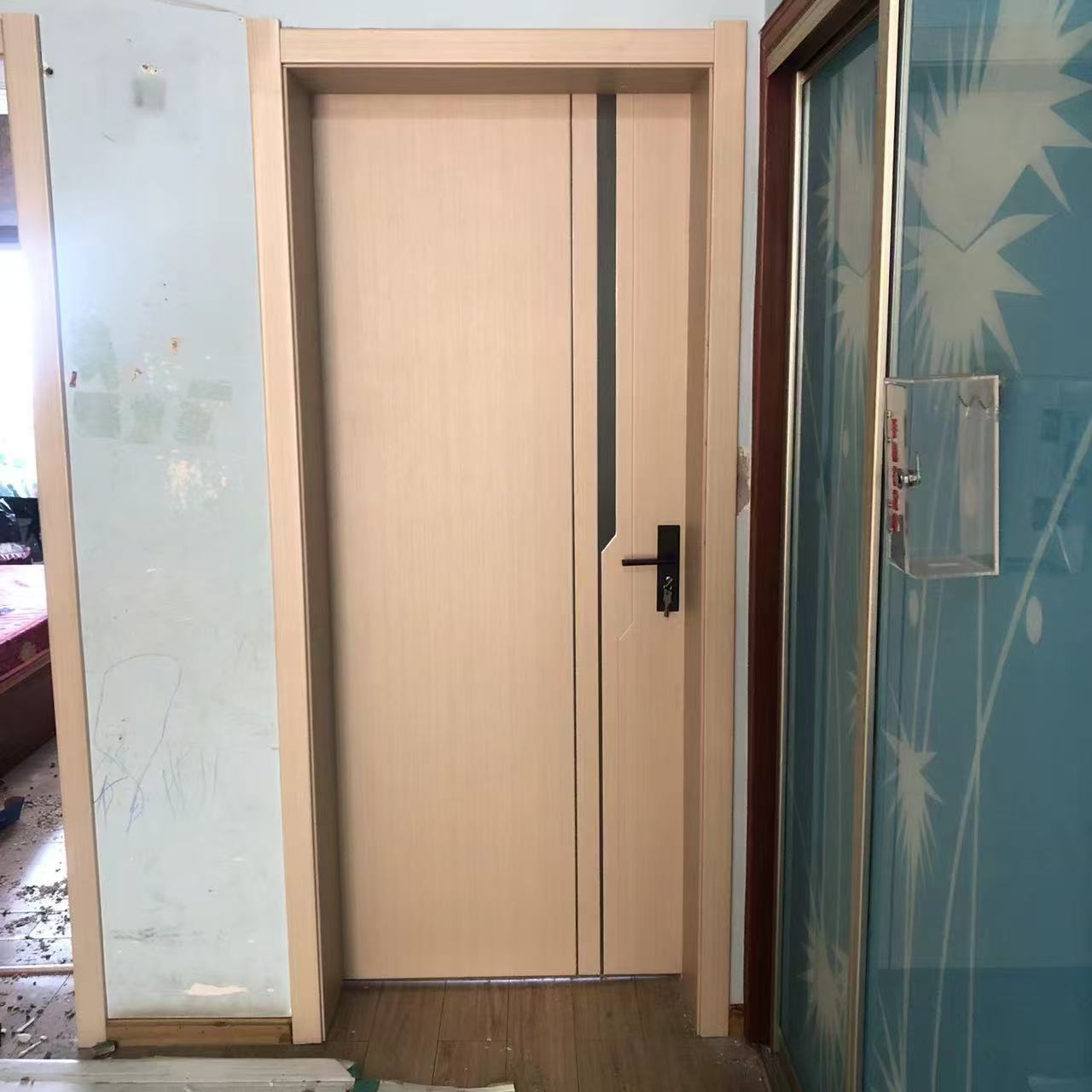 复合木门家用生态免漆房门卫生间门室内隔音门实木卧室门现代简约