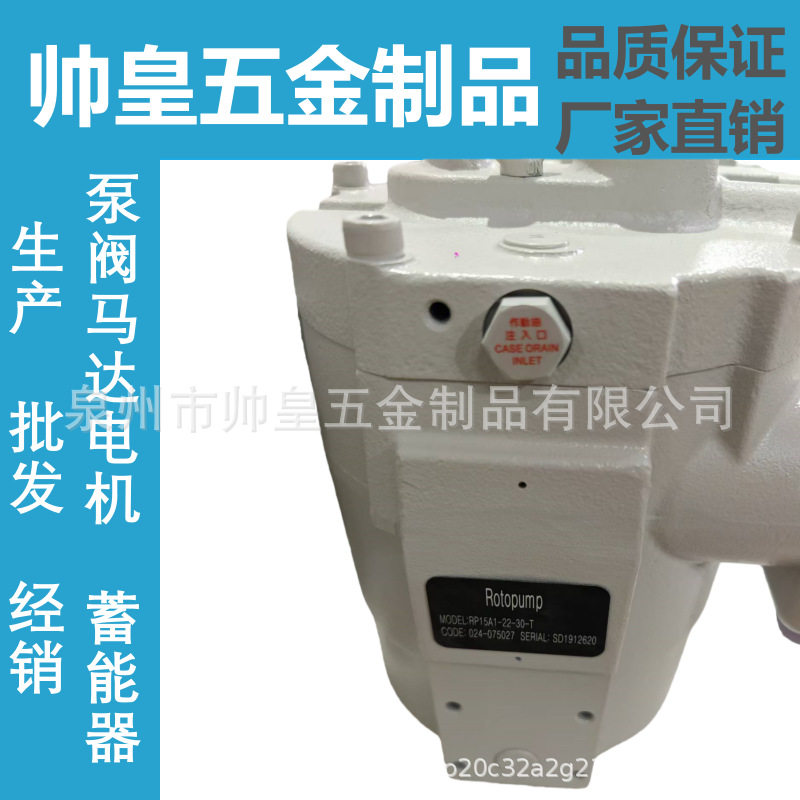 替代大金液压油泵RP15A1-22-30-T柱塞泵RP38A1-37-30转子泵RP23A2