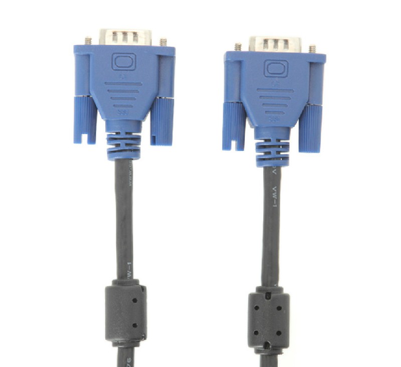 包邮VGA线 3+5蓝头VGA线1.5米 15针对15针VGA高清线 显示器连接线