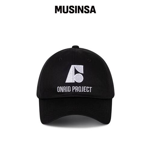 ONRIDPROJECT ESSENTIALS SYMBOL 棒球帽 - 黑色韩国官网直邮进口