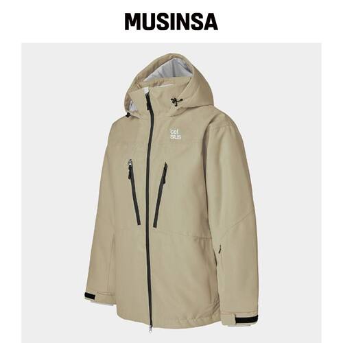 CELSIUS 滑雪服 EXCELLENT 外套 米色韩国官网直邮进口MUSINSA