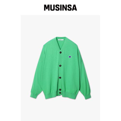 HAUS072C MOMO M 开衫 绿色 MUSINSA韩国官网直邮进口