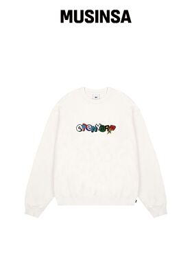OY PD PATCH LOGO 卫衣 - 白色韩国官网直邮进口