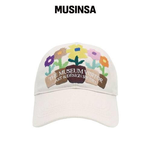 THEMUSEUMVISITOR 五朵花盆帽（象牙色）韩国官网直邮进口MUSINSA