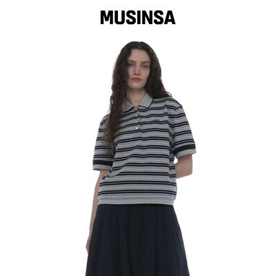 PARTIMENTO WOMEN 双层条纹POLO衫_婴儿 MUSINSA韩国官网直邮进口