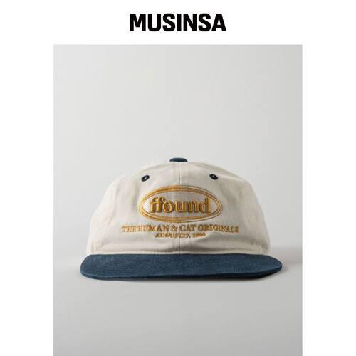 HUMAN N CAT Pound WASHED VINTAGE PEACHED CAP韩国官网直邮进口