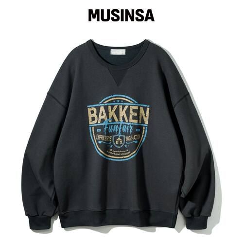 BAKKEN Funfair 运动卫裤 BK5990_炭灰色 MUSINS韩国官网直邮进口