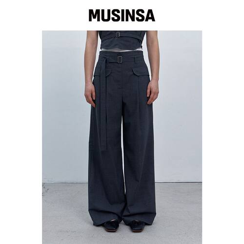 PUBLICKA X BRODY PANTS 灰色 MUSINSA韩国官网直邮进口