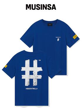 BEENTRILL NEWYORK 女款STAMPMAKER围巾TAG T恤韩国官网直邮进口
