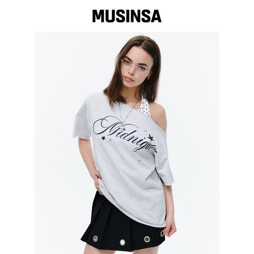 MIDNIGHT MOVE dot set t（米白色） MUSINSA韩国直邮官方正品