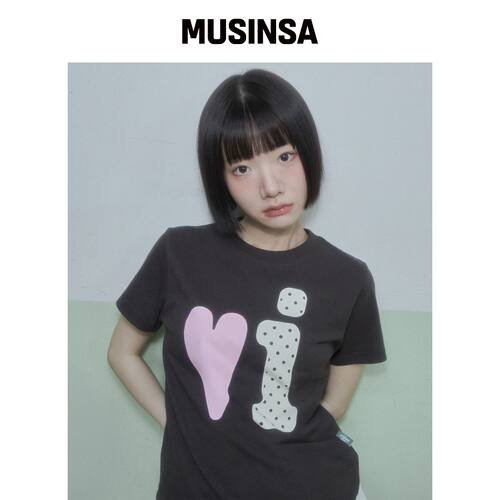VIDEO JOCKEY 比比T恤 [5COLOR] MUSINSA韩国官网直邮进口