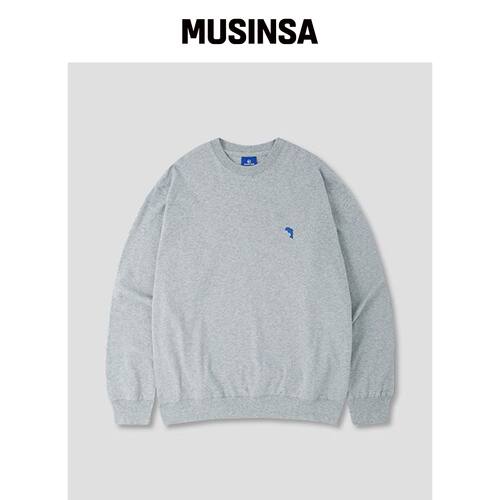 DOLPHIN WAVE APPAREL 海豚迷你链刺绣16号卫衣 韩国官网直邮进口