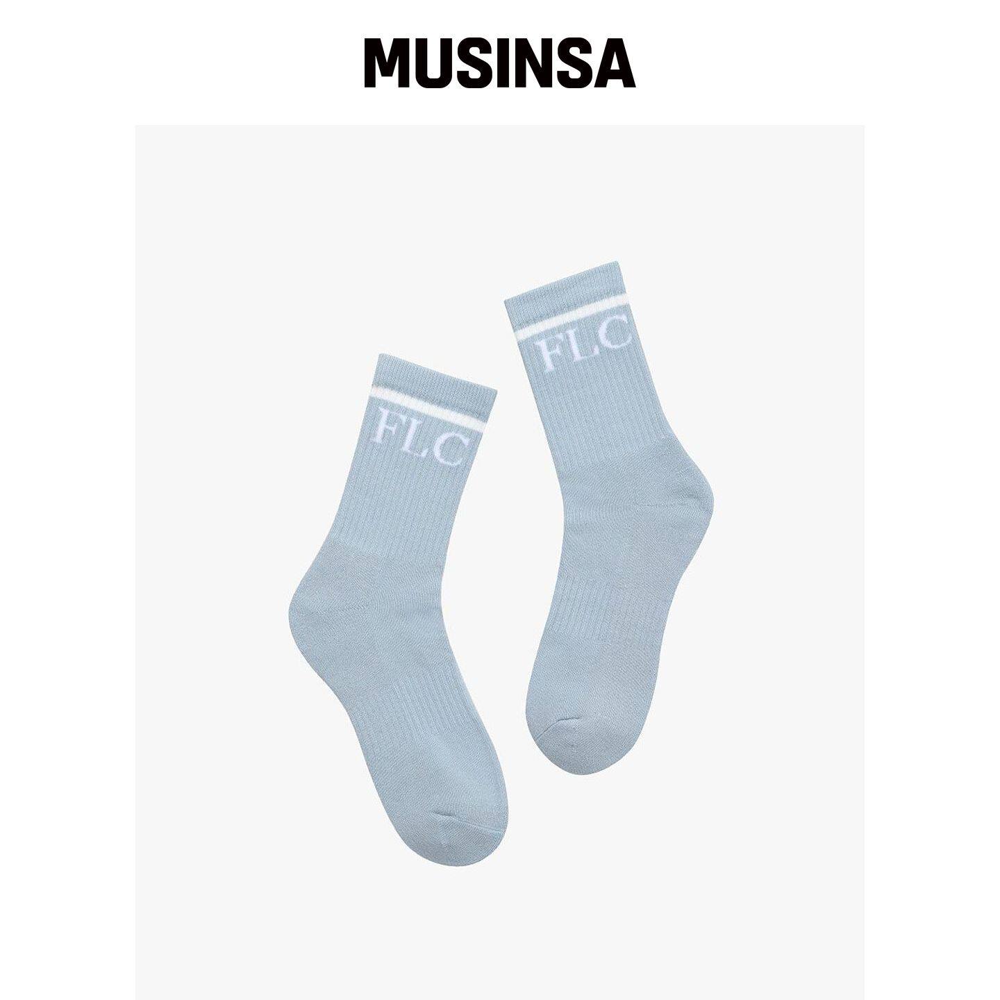 FAIRLIAR CLUB FLC Socks_BLUE MUSINSA韩国官网直邮进口图片
