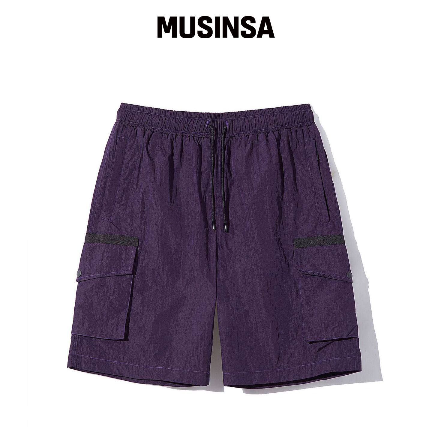 WANGGWAN SPK40 尼龙毛绒短裤 (PURPLE) MUSINSA韩国官网直邮进口
