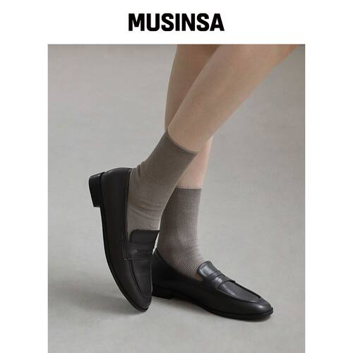 SAPPUN 克雷登 圆头便士鞋 (2.5cm) MUSINSA韩国直邮官方正品