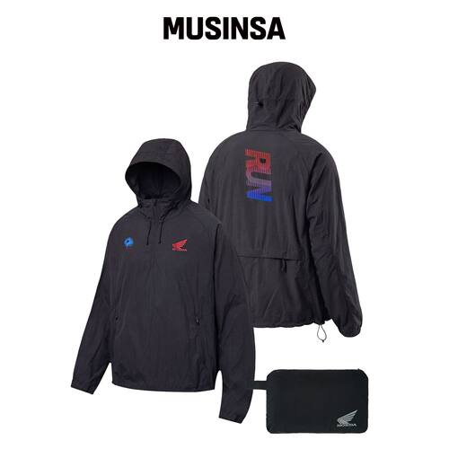 PHYPS MOTORCYCLE 秋季风衣黑色时尚百搭MUSINSA韩国官网直邮进口