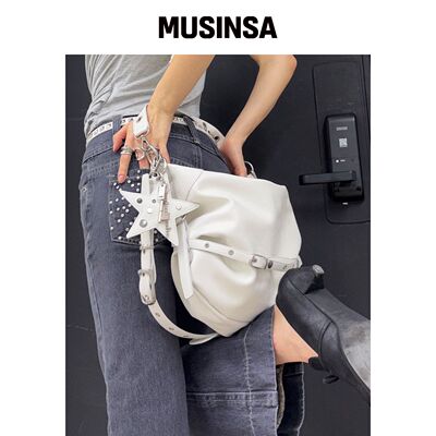 YEOMIM slouchy bag (cream) MUSINSA韩国官网直邮进口