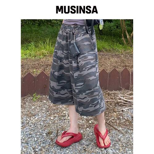 SCALLYWAG CAMO 泥膜训练裤子[GLEIGH] MUSINSA韩国官网直邮进口