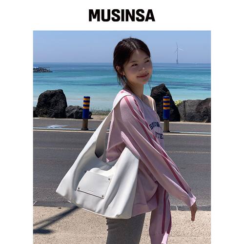 SOMEWHEREBUTTER Archive Bag - 象牙色韩国官网直邮进口MUSINSA