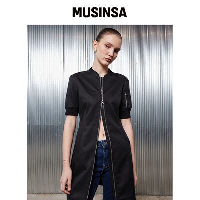 LARTIGENT L2 拉链连衣裙（黑色） MUSINSA韩国官网直邮进口