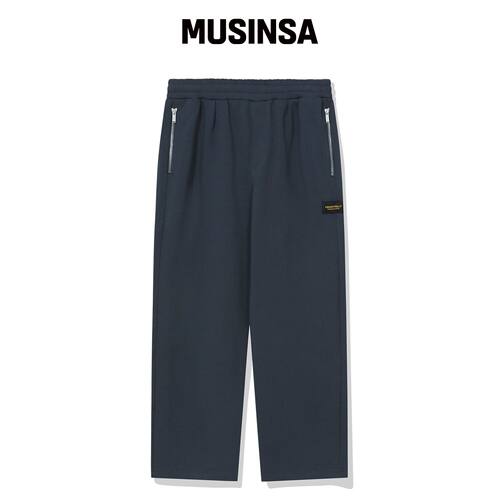 BEENTRILL 精华单褶卫裤（打火机INDIGO） MUSIN韩国官网直邮进口