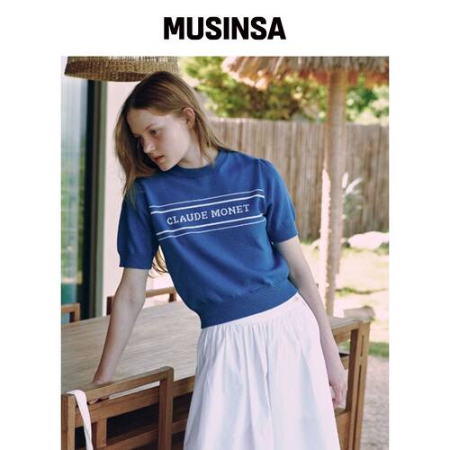 DEPOUND 莫奈卡文具针织 [blouson] MUSINSA韩国官网直邮进口