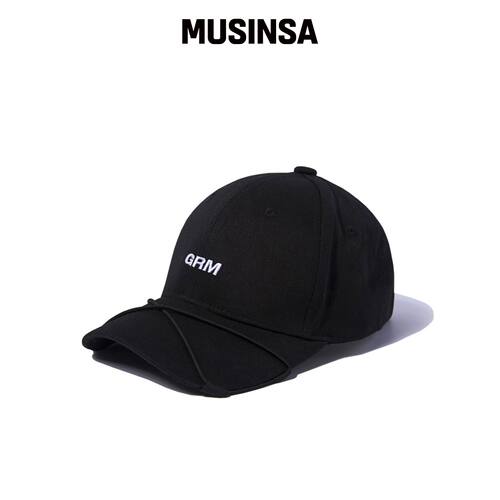 GROOVE RHYME STRING PEAK BALL CAP (FRMSAHA70韩国官网直邮进口