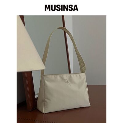 MUCU AND EBONY Comfy Bag _ 浅象牙色 MUSINSA韩国官网直邮进口