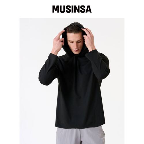 HUGVONE Softcore 连帽长袖 2色 MUSINSA韩国直邮官方正品