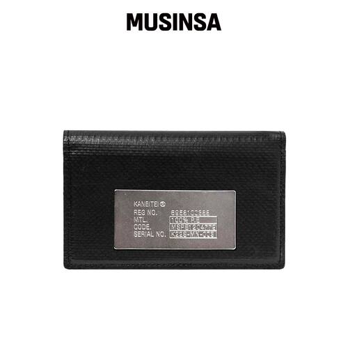 KANEITEI ECLIPSE CARD WALLET (黑色) / 再生材韩国官网直邮进口