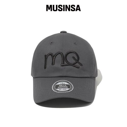 MILLO ARCHIVE DIM EMBOSS BALL CAP [炭灰色] M韩国官网直邮进口