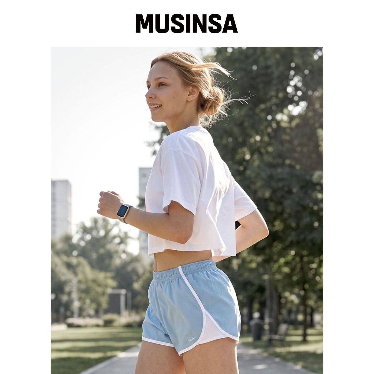 TESLA 女款超速干跑步服饰短裤内搭裤子 TM-FBH3韩国官网直邮进口