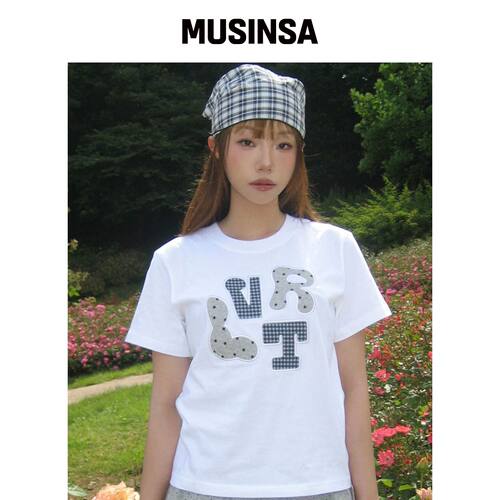 LUVISTRUE LVTR 拼贴T恤（3色） MUSINSA韩国直邮官方正品