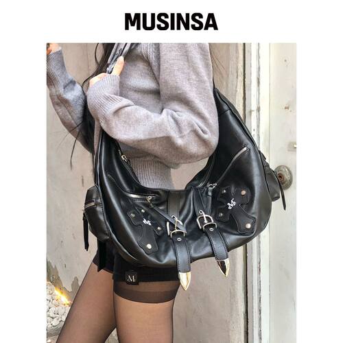MUCENT RHOS 绑带斜挎包（男女通用） MUSINSA韩国直邮官方正品