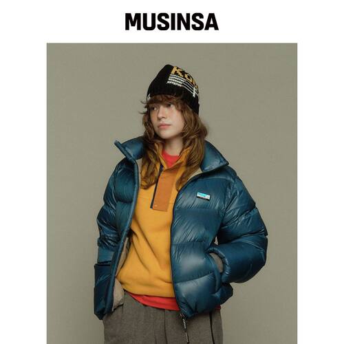 KODAK 彩色鹅绒夹克 BLUE韩国官网直邮进口MUSINSA