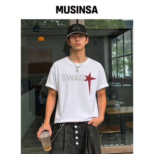 GRAVER ORDINARY [ODNR UNISEX]SWAG star 短袖T韩国官网直邮进口