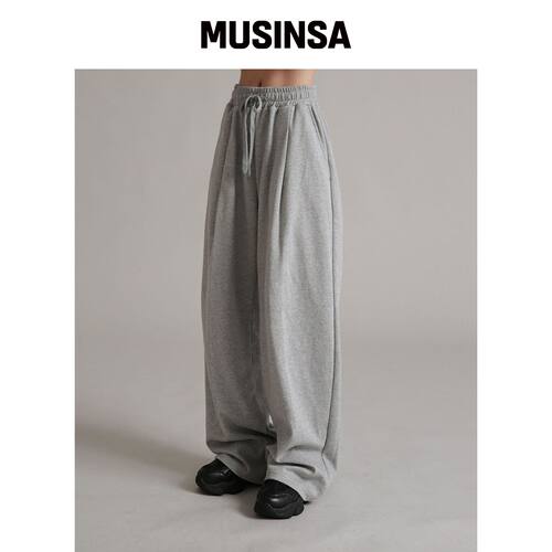 LIKE THE MOST 训练褶皱宽松裤 2色 MUSINSA韩国直邮官网直邮进口