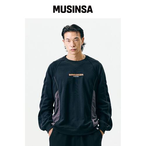 JAMIE WEST BRAYE运动衬衫（黑色） MUSINSA韩国直邮官方正品