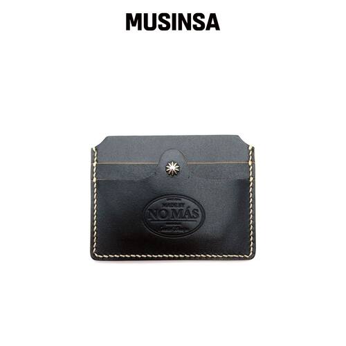 NO MAS STUD CARD CASE (BLACK)韩国官网直邮进口MUSINSA