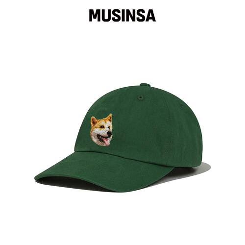 RETRIEVER CLUB SHIBA 棒球帽 [绿色] MUSINSA韩国官网直邮进口