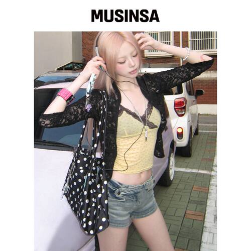 SQUARELINE VEIL VEIL_点黑色 MUSINSA韩国官网直邮进口